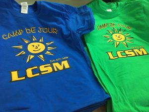 camp de jour t-shirt